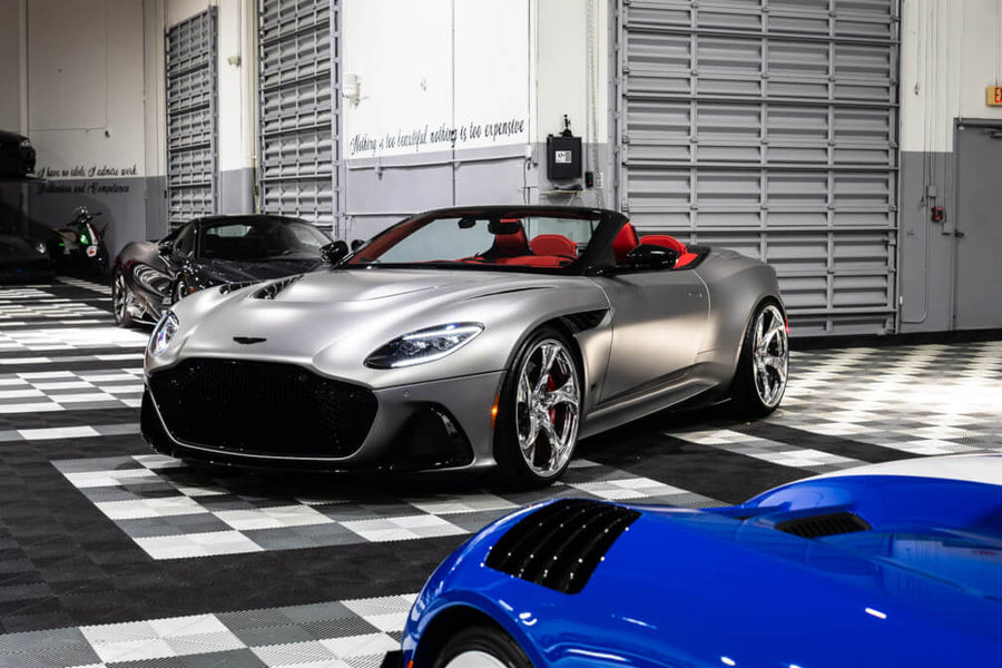 HRE 522M forged wheel on Aston Martin DBS 770 Ultimate Volante
