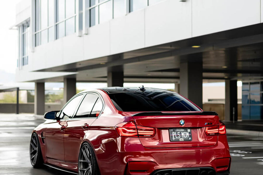 HRE P101SC forged wheel on RED BMW F80 M3