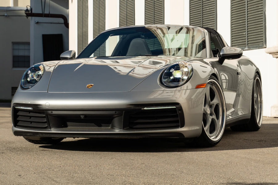 HRE 522 forged wheel on Porsche 992 Targa GTS