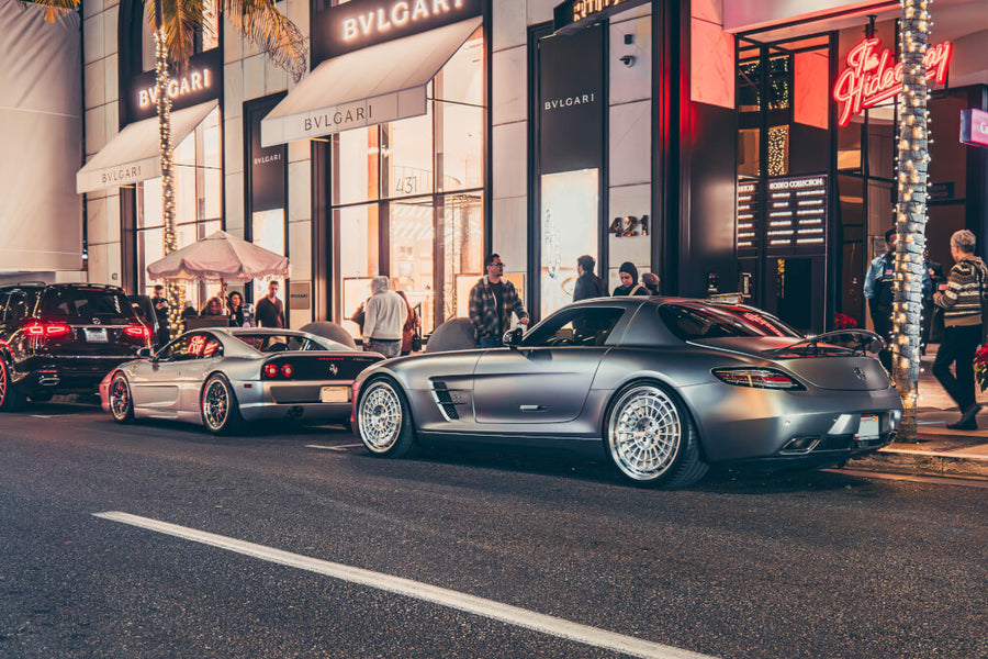 HRE 515 GTM forged wheel on Mercedes Benz SLS AMG