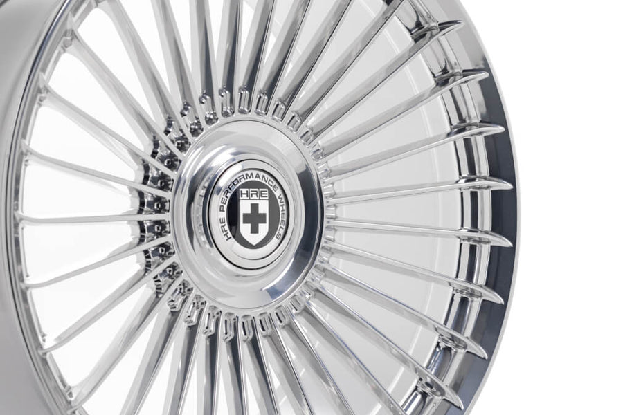 HRE L109M forged wheel on HRE L109M Polished Clear