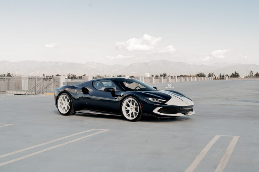 HRE 521M forged wheel on Ferrari 296 GTB