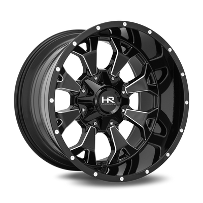 Hardrock Offroad H711 Gloss Black Milled wheel