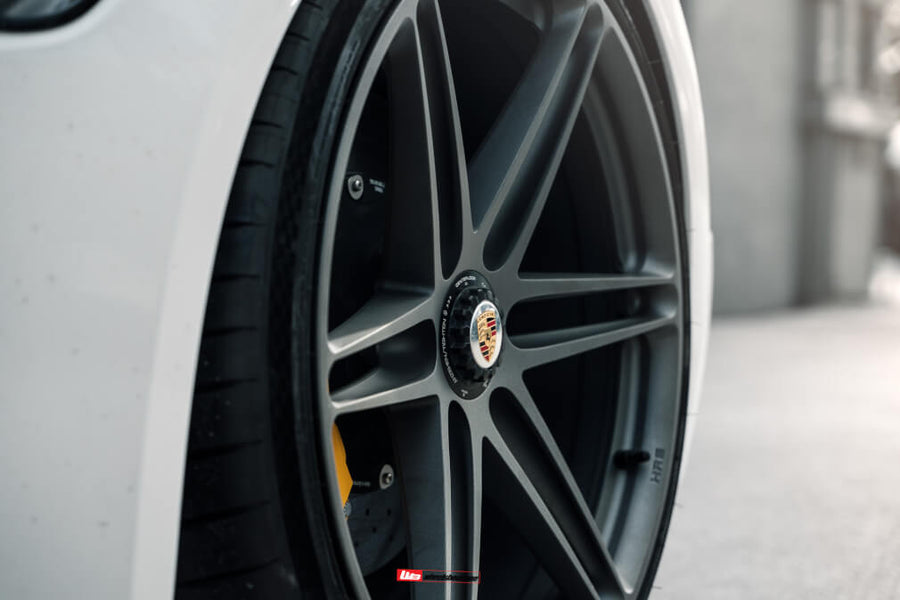 HRE P106 forged wheel on Porsche 992 Turbo S