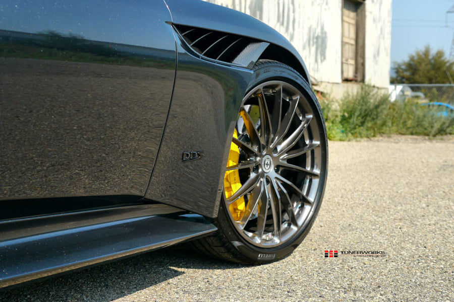 HRE P103 forged wheel on Aston Martin DBS