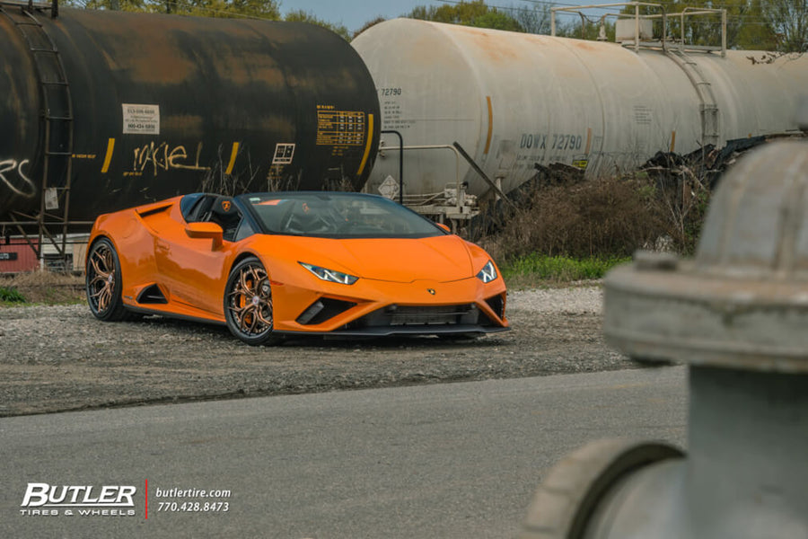 HRE S111SC forged wheel on Lamborghini Huracan EVO Spyder
