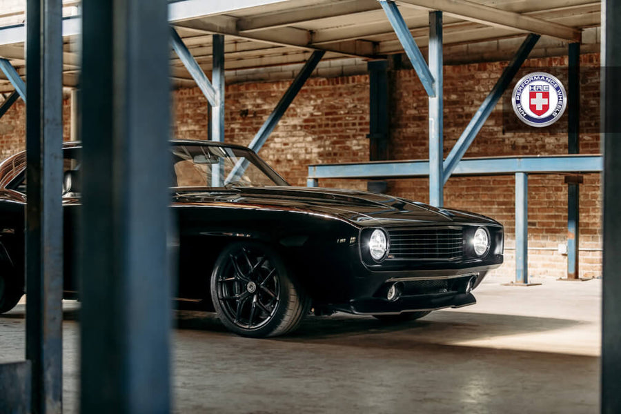 HRE P101SC forged wheel on Chevrolet Camaro 1969