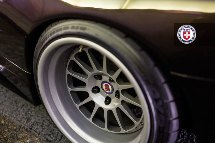 HRE 303 forged wheel on Nissan Skyline R34