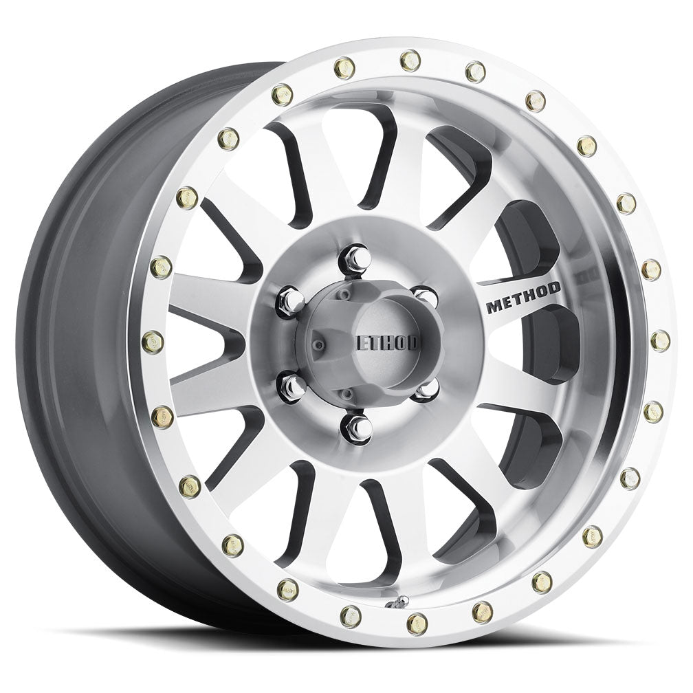 Method Race Wheels MR304 DOUBLE STANDARD Machined Clear Coat