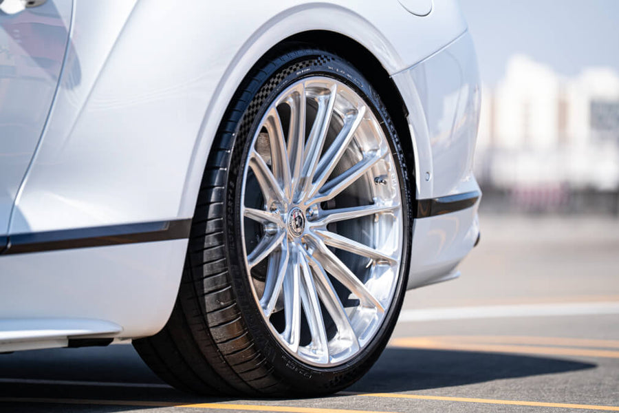 HRE P103SC forged wheel on Bentley Continental GT Speed