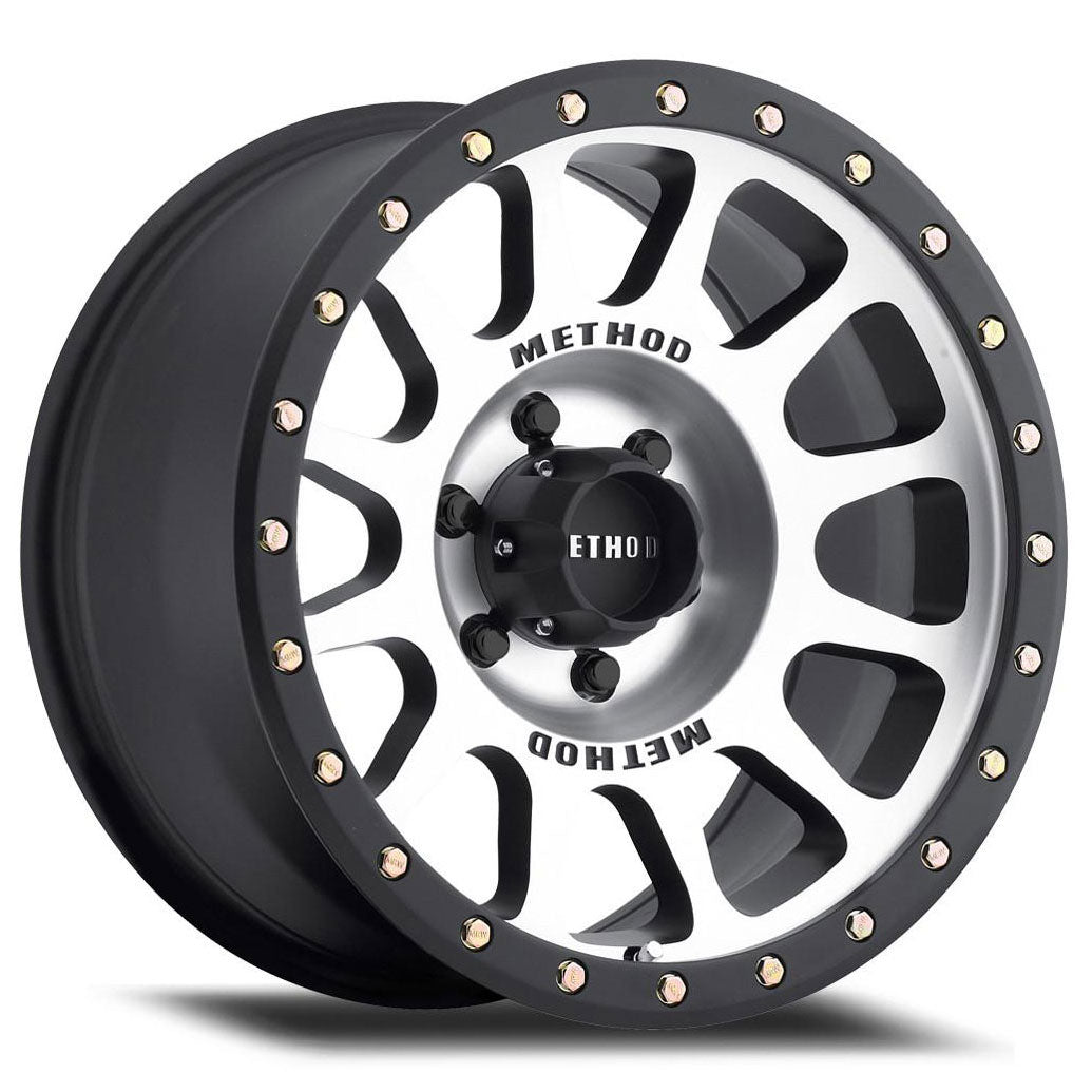 Method Race Wheels MR305 Black/Machined wheel