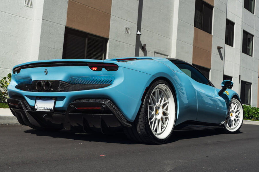 HRE 300 forged wheel on Ferrari 296 GTS