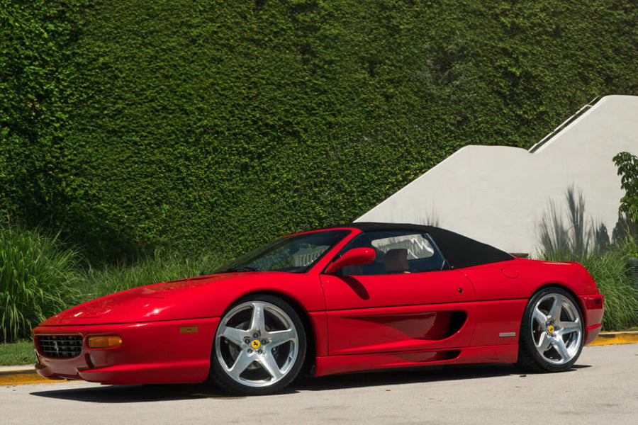 HRE 527M forged wheel on Ferrari F355 Spider