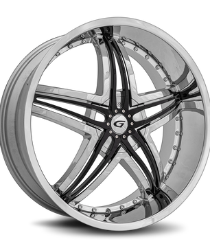 Diablo Blitz G1 24x10 12mm Chrome