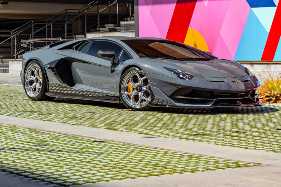 HRE S111SC forged wheel on Lamborghini Aventador SVJ