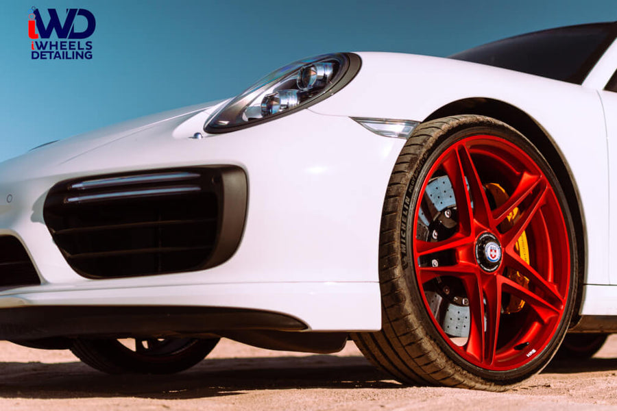 HRE P207 forged wheel on Porsche 9912 Turbo S