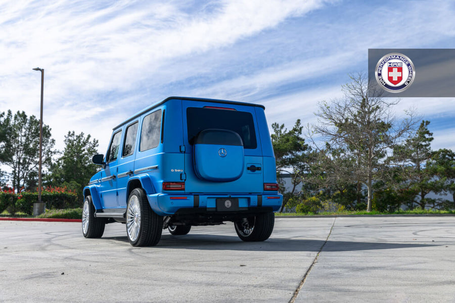 HRE L103M forged wheel on Mercedes Benz G 580