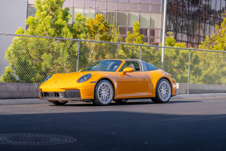 HRE 300 GTS forged wheel on Porsche 9922 Carrera GTS Targa