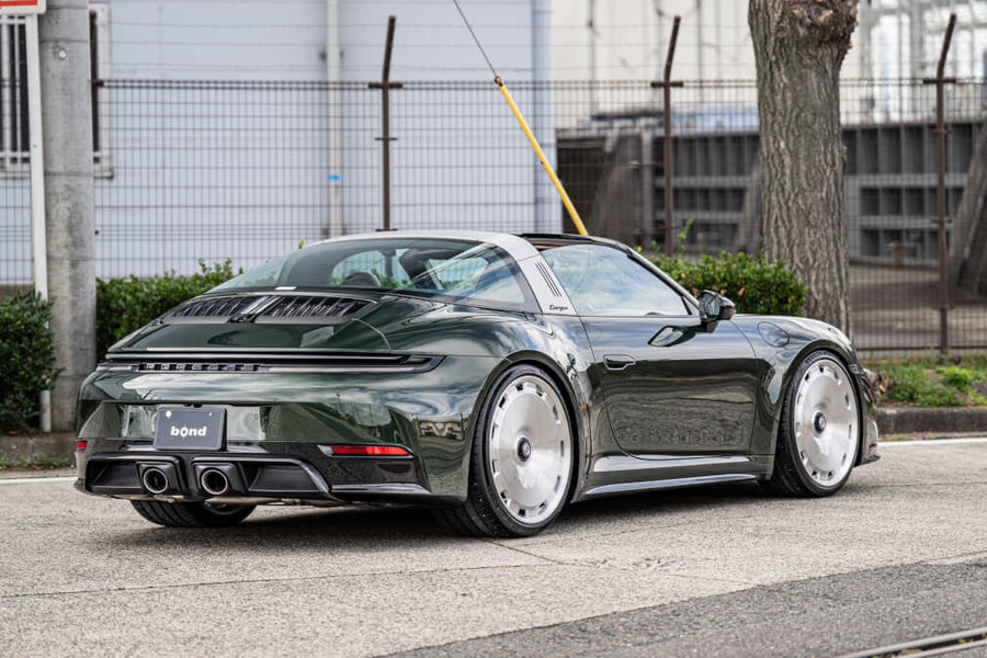 HRE L108M forged wheel on Porsche 9922 Targa 4 GTS