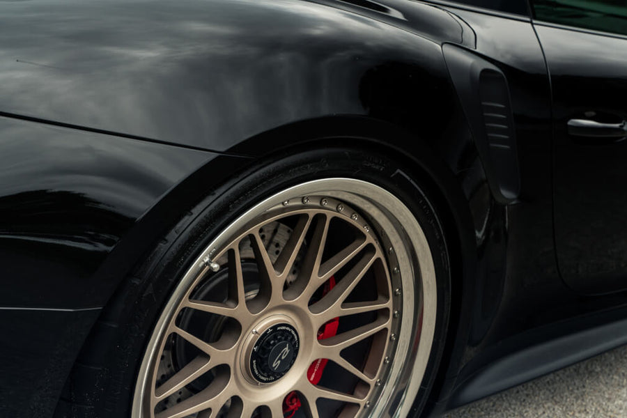 HRE 300 forged wheel on Porsche 9912 GT3 RS