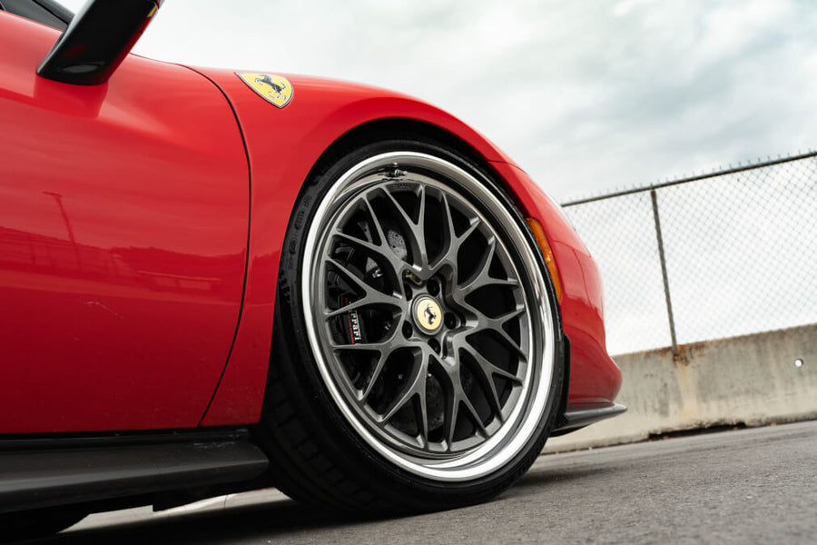 HRE 520 forged wheel on Ferrari 296 GTS