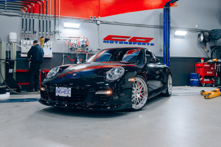 HRE 540 forged wheel on Porsche 997 Turbo