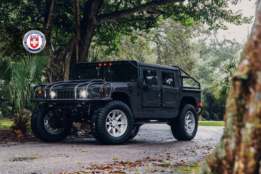 HRE HD188 forged wheel on Hummer H1