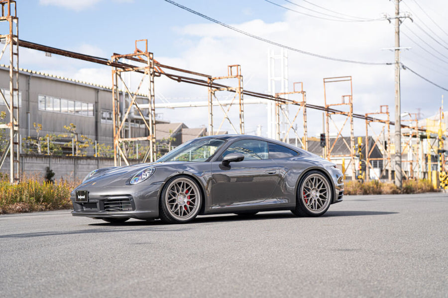 HRE 300 GTS forged wheel on Porsche 992 Carrera S