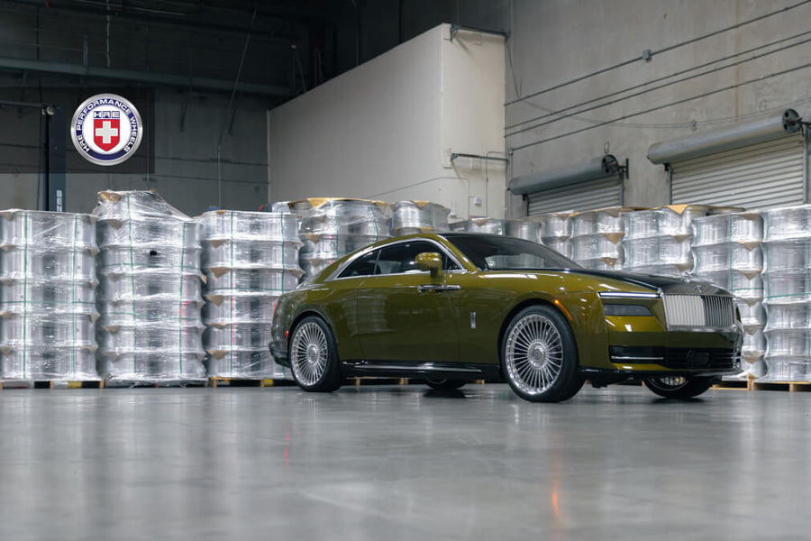 HRE L109M forged wheel on Rolls Royce Spectre