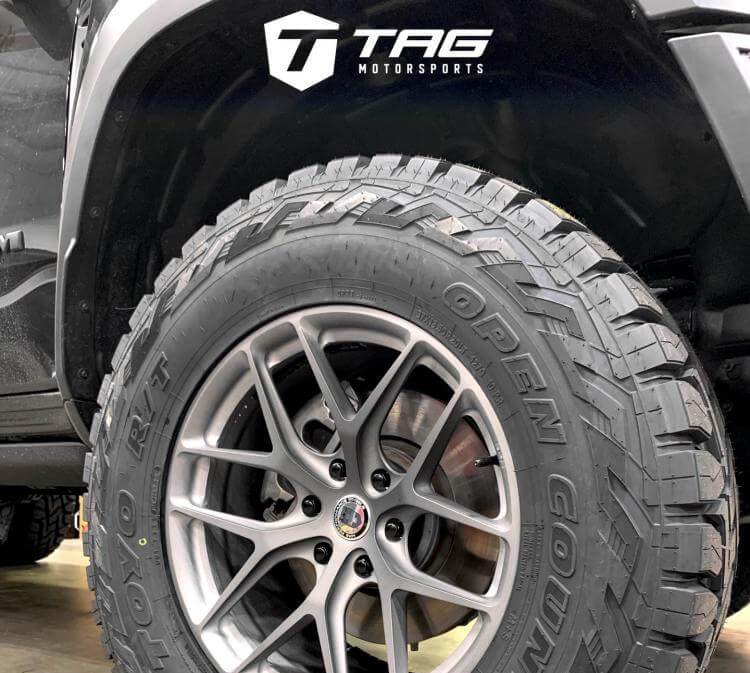 HRE P161 forged wheel on RAM 1500 TRX