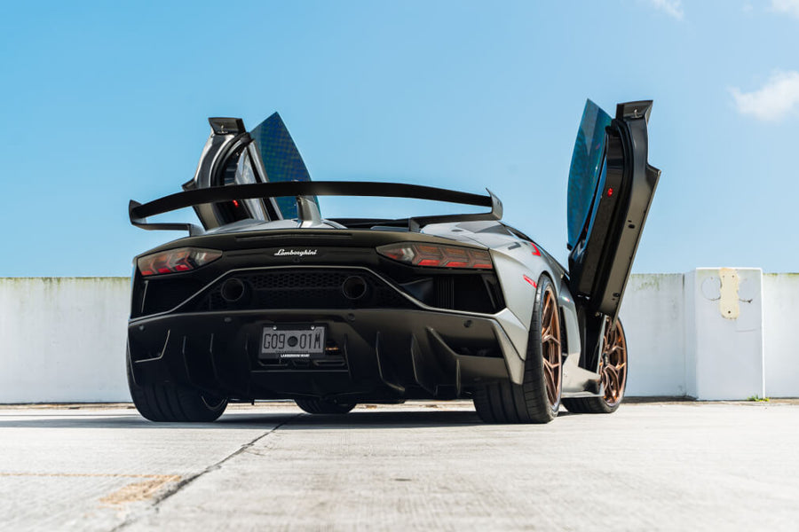 HRE S111SC forged wheel on Lamborghini Aventador SVJ Roadster