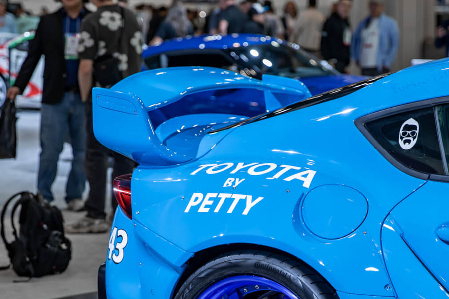 HRE C106 forged wheel on Richard Petty X Rutledge Wood Toyota Supra
