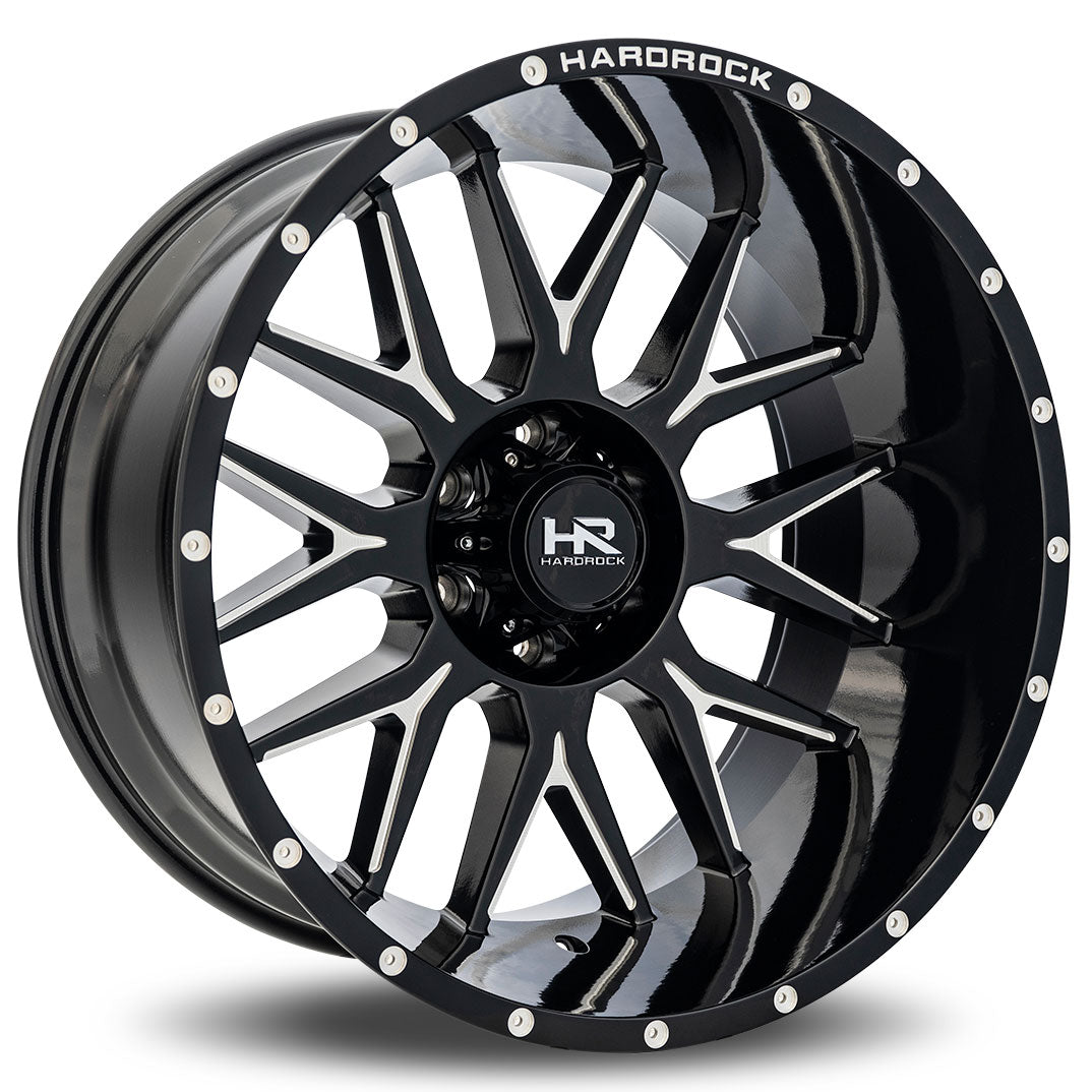 Hardrock H500 AFFLICTION XPOSED Black/Machined wheel