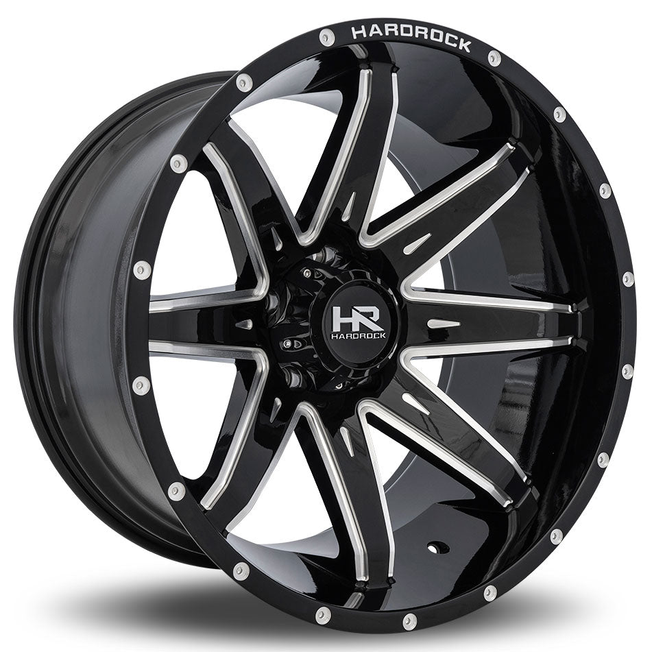 Hardrock H502 PAINKILLER XPOSED Black/Machined wheel