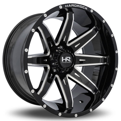 Hardrock H502 PAINKILLER XPOSED Black/Machined wheel