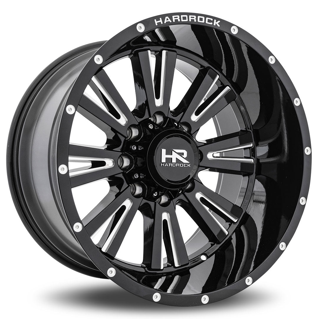 Hardrock H503 SPINE XPOSED Black/Machined wheel