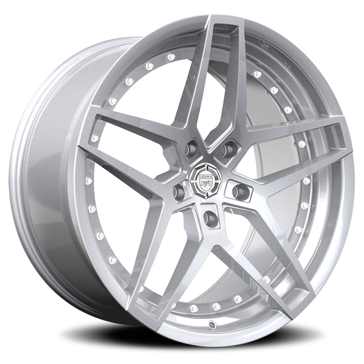 Lexani SPIKE Silver wheel