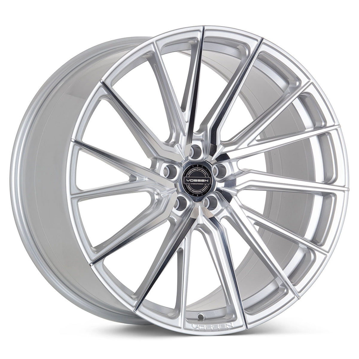 Vossen HF-4T Silver/Polished wheel