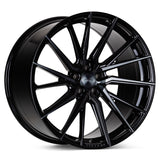 Vossen HF-4T Black/Machined wheel