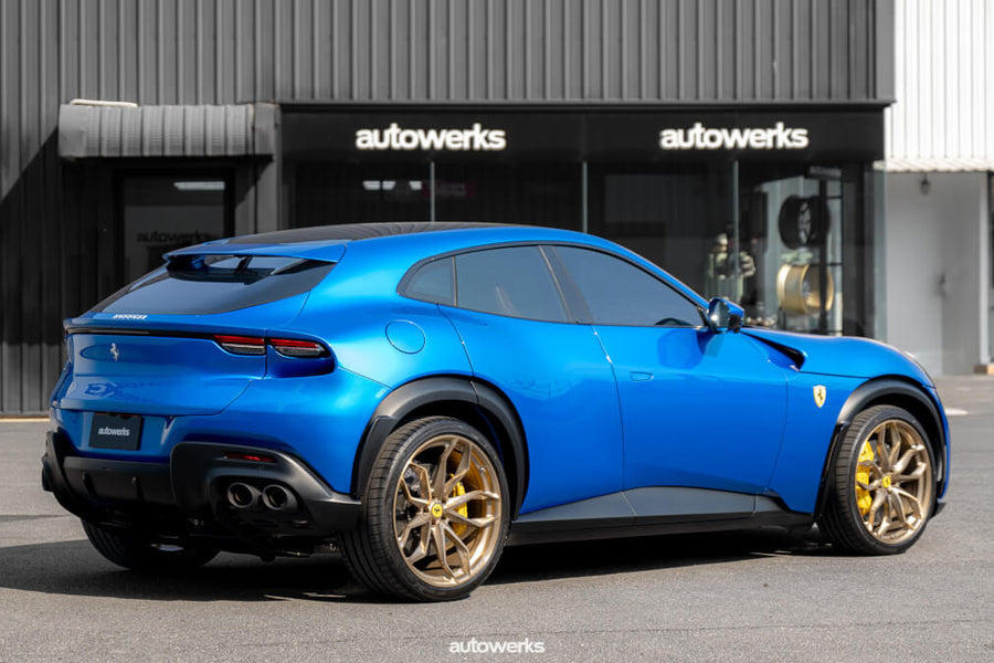 HRE P201 forged wheel on Ferrari Purosangue