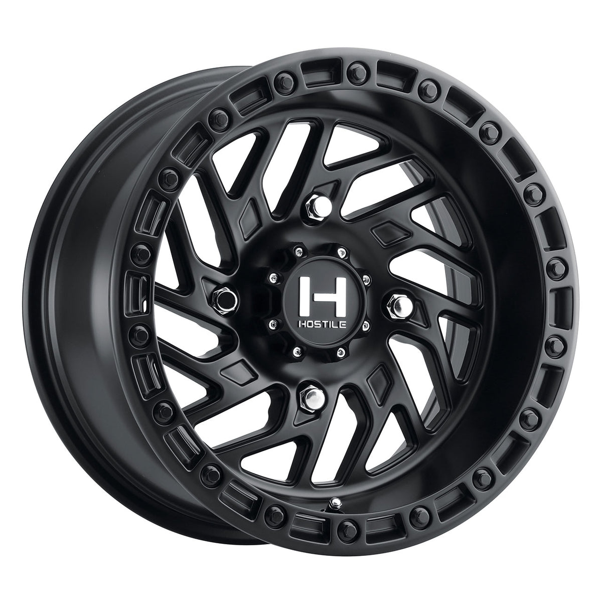 Hostile H116 JIGSAW UTV Black wheel