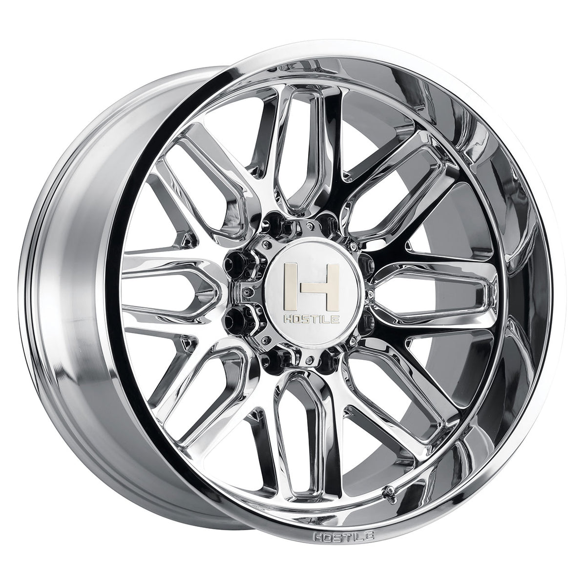 Hostile H120 VULCAN Chrome wheel