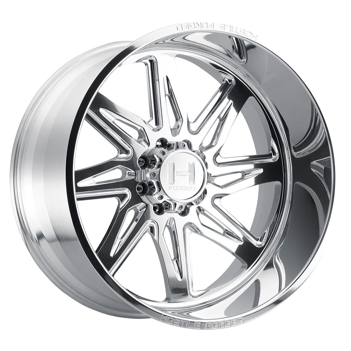 Hostile Forged HF07 TOMAHAWK Polished wheel