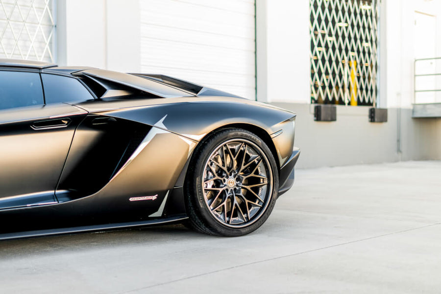 HRE S200 forged wheel on Lamborghini Aventador S