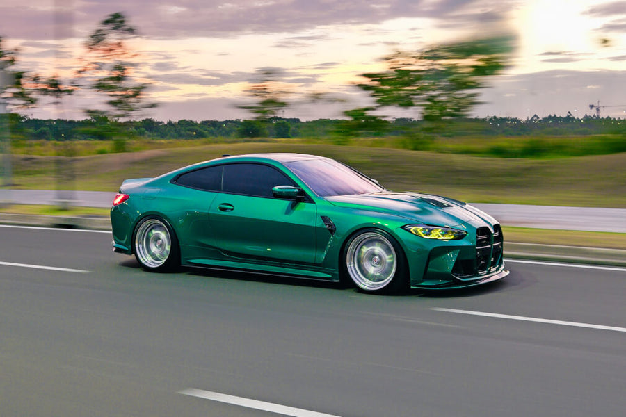 HRE 528 forged wheel on BMW G82 M4
