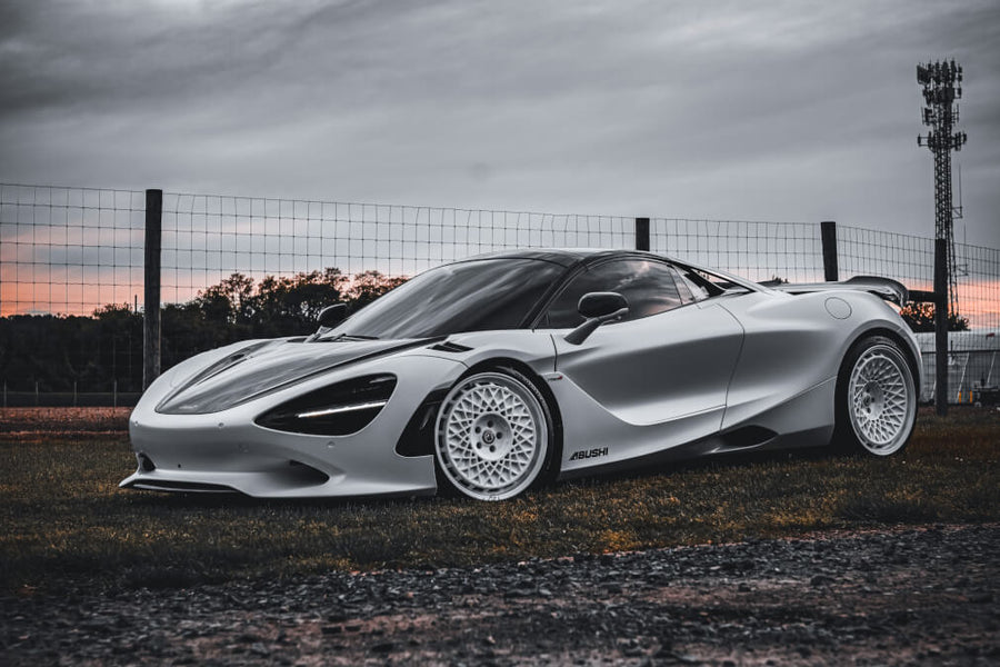 HRE 501 GTM forged wheel on Mclaren 750S