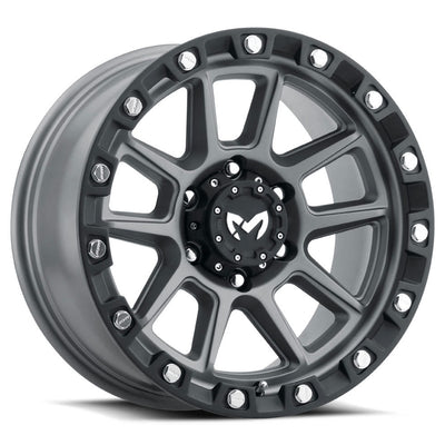 MKW M205 Gunmetal wheel