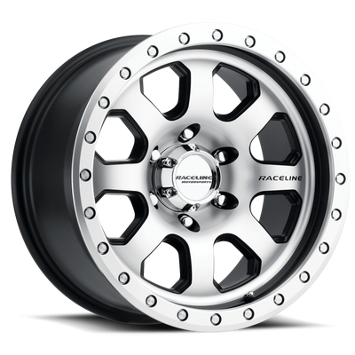 Raceline 929M AVENGER Black Machined Face wheel
