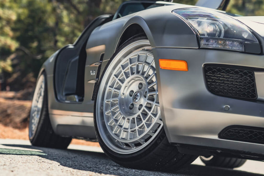 HRE 515 GTM forged wheel on Mercedes Benz SLS AMG