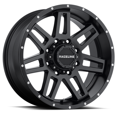 Raceline 931B INJECTOR Satin Black wheel